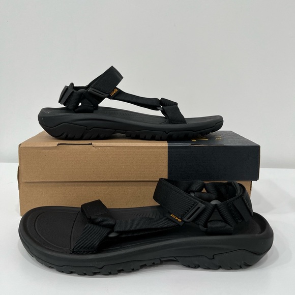 Teva Hurricane XLT2 Sandals Flip Flip 1019234 Black Men's Size US 10 New In Box